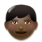 Man - Black emoji on LG